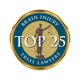 Top 25 Brain Injury Trial Lawyers Badge