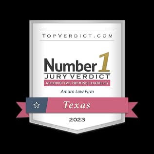Number 1 Automotive Premises Liability Law Firm Badge