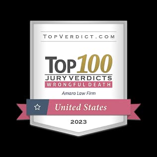 Top 100 Wrongful Death Law Firm Badge