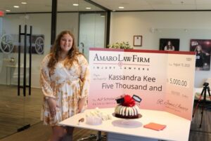 Kassandra Kee, 2023 Amaro Law Firm Scholarship Winner