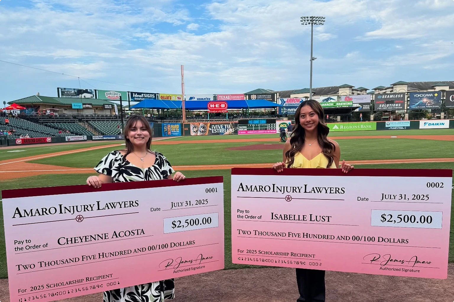 Cheyenne Acosta and Isabelle Lust