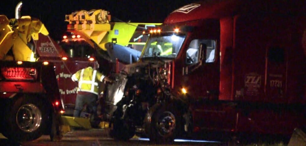 Team Driving Truck Accident