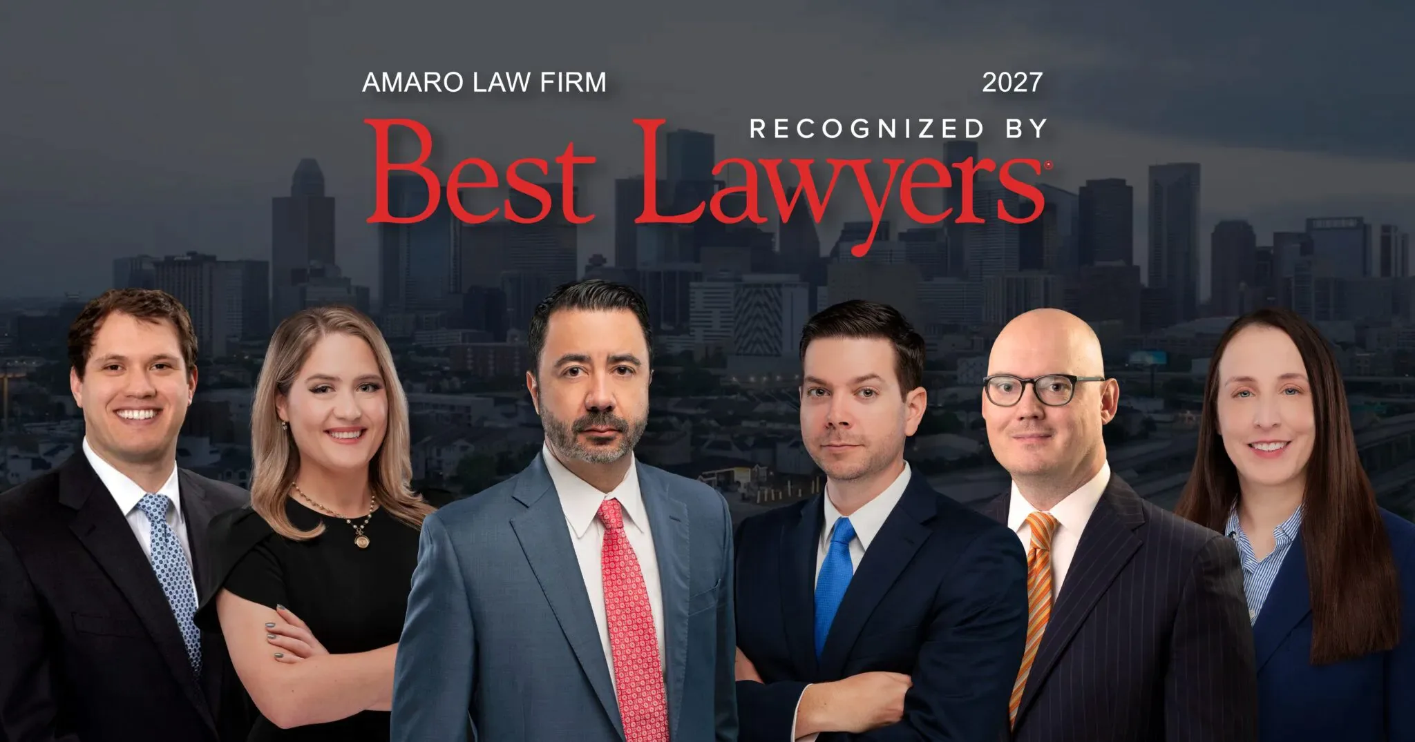 Six Amaro Law Firm Attorneys Recognized in 2027 Best Lawyers® Editions